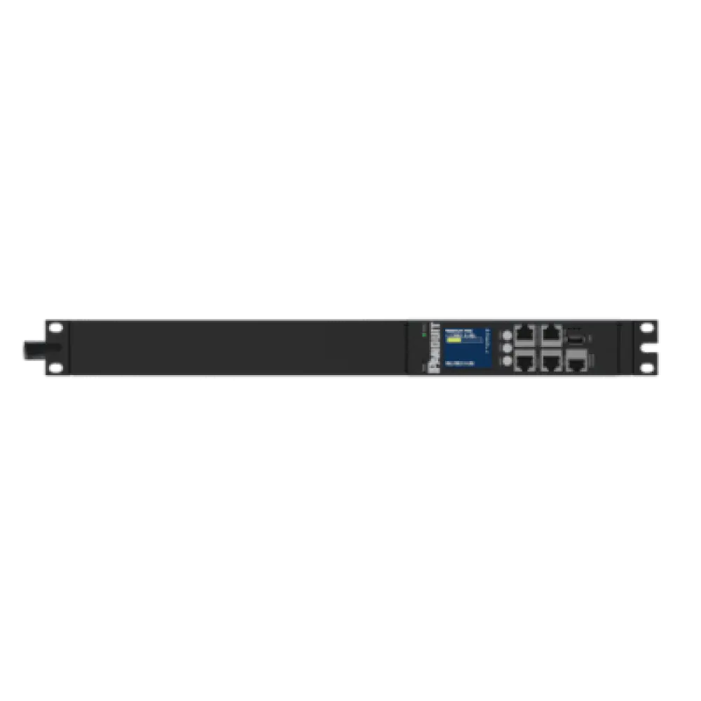 PDU Monitoreable / 12 Salidas C13 / NEMA L6-20P / Rack 1 UR 19 in / 100-240 Vca / 20 A / 3 m (9.8 ft)