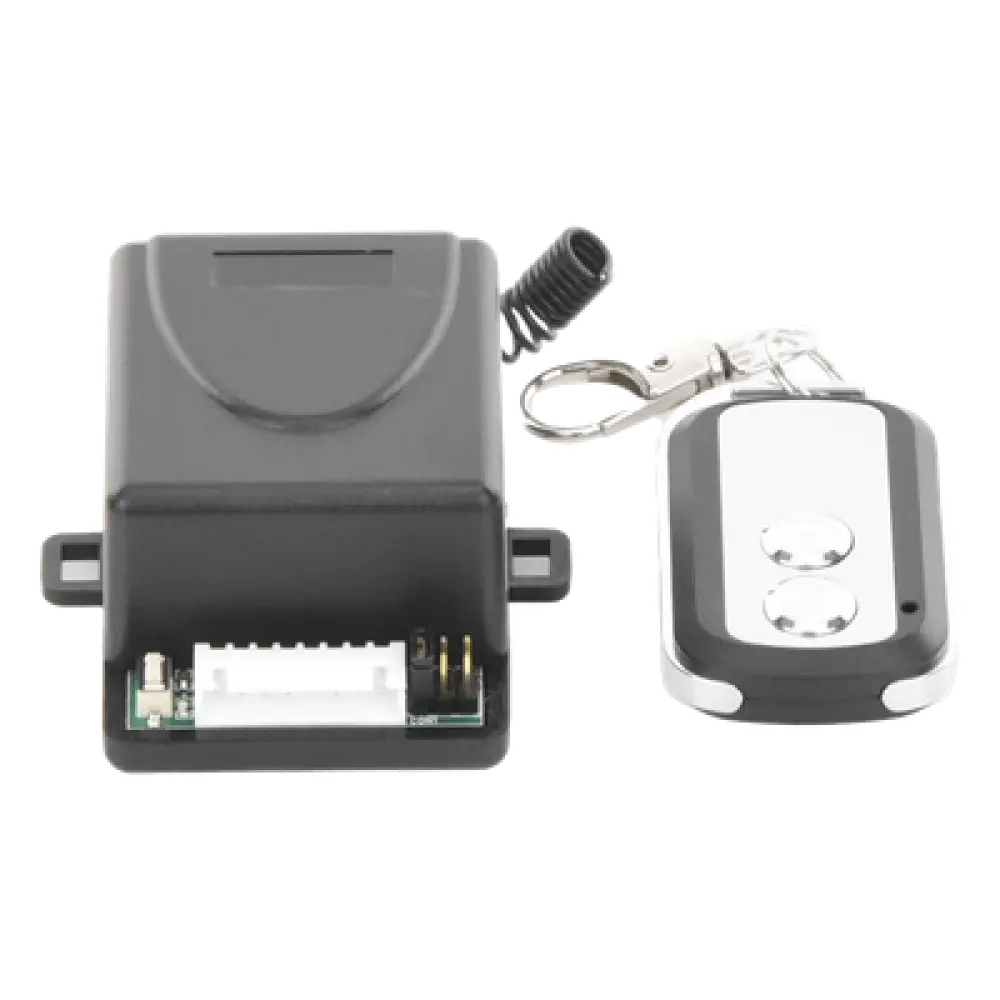 Receptor de RF / 2 Relevadores / 433.92 MHz / 50 m / 12-24 VCD / -20 a 60°C / 2.4 x 1.7 x 0.1 in