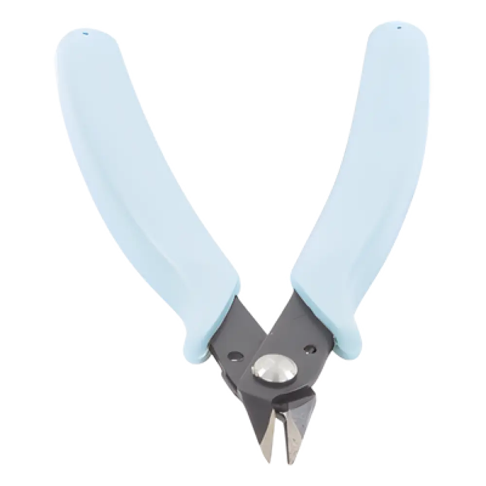 Pinza de Corte Micro / 5" (125 mm) / Corte al Ras 10 mm / Acero al Carbono / Mango PVC Ergonómico / Uso Electrónico
