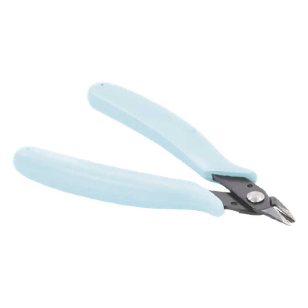 Pinza de Corte Micro / 5" (125 mm) / Corte al Ras 10 mm / Acero al Carbono / Mango PVC Ergonómico / Uso Electrónico