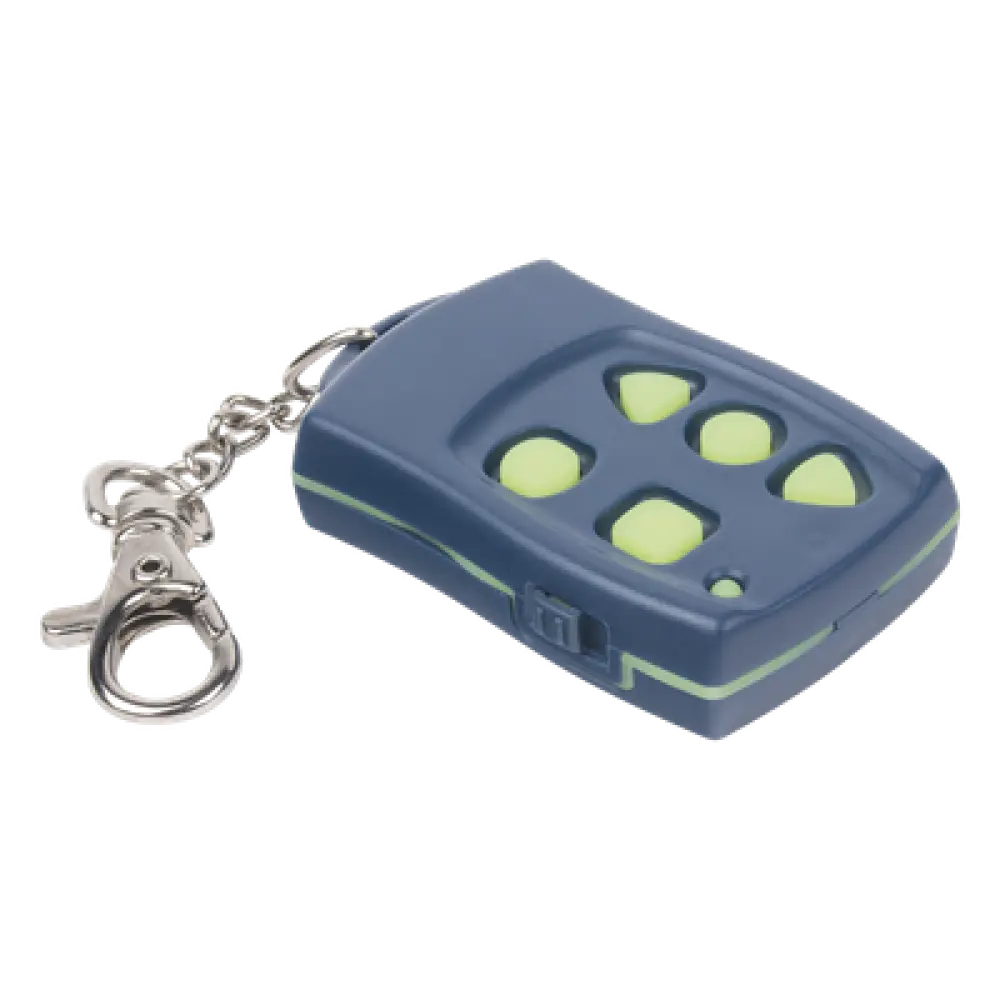 Control Remoto RF / 433 MHz / Alcance 30 m (98.4 ft) / 1 Canal / Código Rolling / Compatible ACCESSPRO220 y ACCESSPRO300