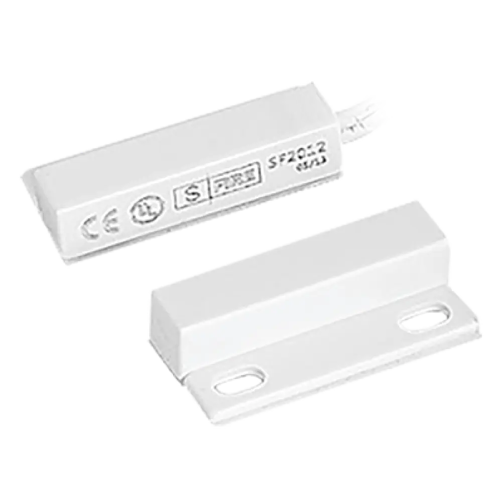 Contacto Magnético Ultra Compacto / GAP 29 mm (1.14 in) / Reed Switch NC / 12 VCC / Puertas y Ventanas
