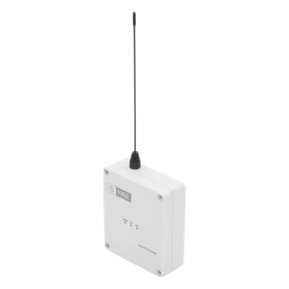 Transmisor Inalámbrico / 2 Contactos Secos NA / Alcance 2500 m (8202.1 ft) / 433.92 MHz / Antena 190 mm / -20°C a +80°C