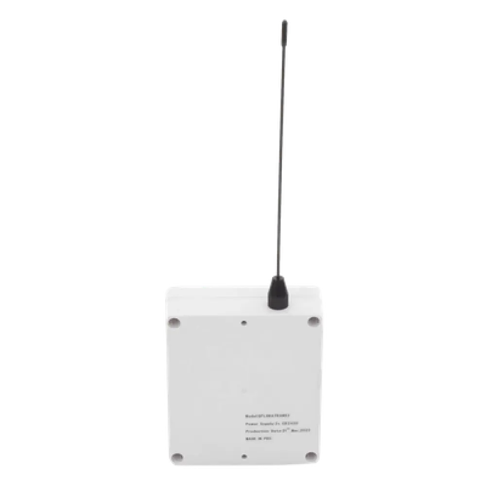 Transmisor Inalámbrico / 2 Contactos Secos NA / Alcance 2500 m (8202.1 ft) / 433.92 MHz / Antena 190 mm / -20°C a +80°C