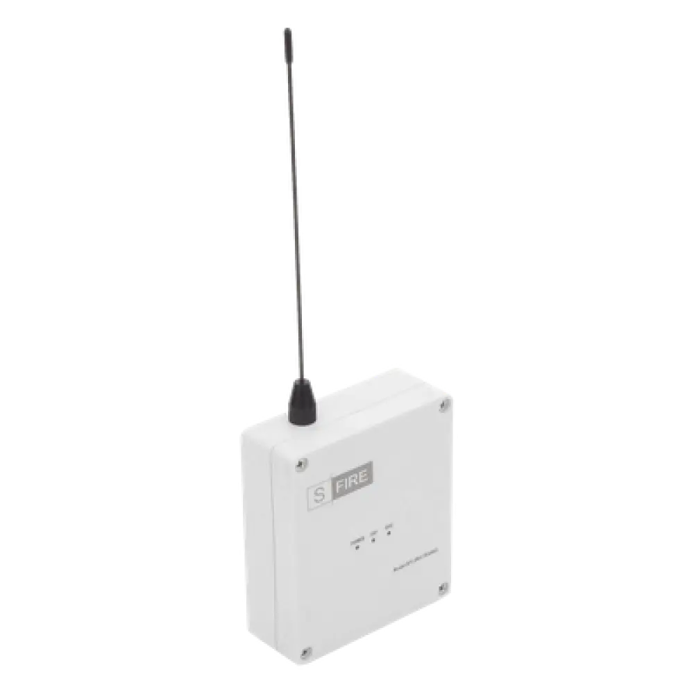 Transmisor Inalámbrico / 2 Contactos Secos NA / Alcance 2500 m (8202.1 ft) / 433.92 MHz / Antena 190 mm / -20°C a +80°C