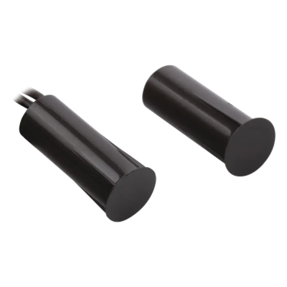 Contacto Magnético de Empotrar / GAP 19 mm (0.75 in) / 12 VCC / NC / Calibre 22 AWG / Color Café