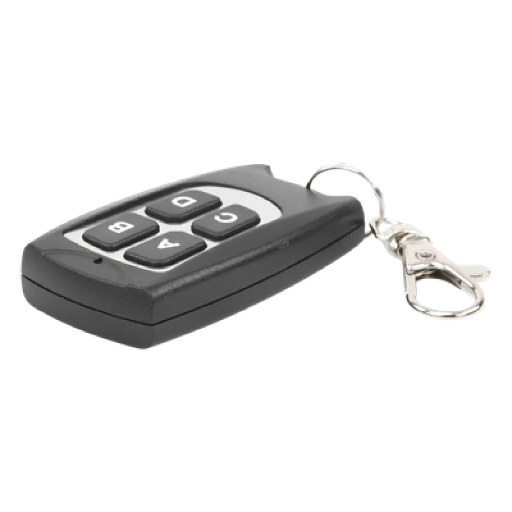Control Remoto / 4 Canales / 433.92 MHz RFID / 57x32x11 mm / 0.22 oz