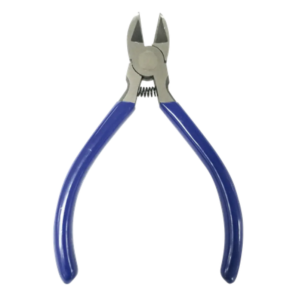 Pinza de Corte Diagonal / 5" (127 mm) / Mangos Aislantes Plásticos / Resorte Integrado / Acero al Carbono Endurecido