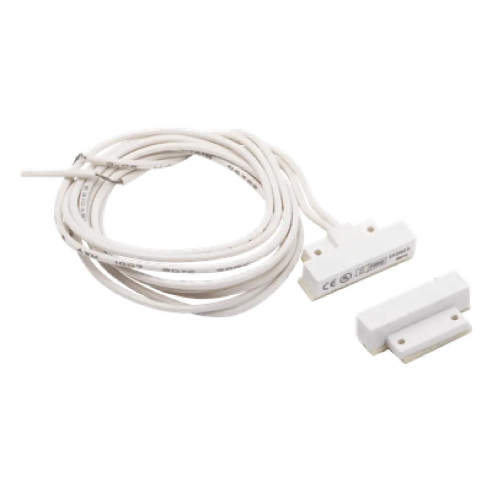 Contacto Magnético / GAP 13 mm (0.51 in) / Reed Switch NC / 12 VCC / Ultra Compacto / Puertas y Ventanas