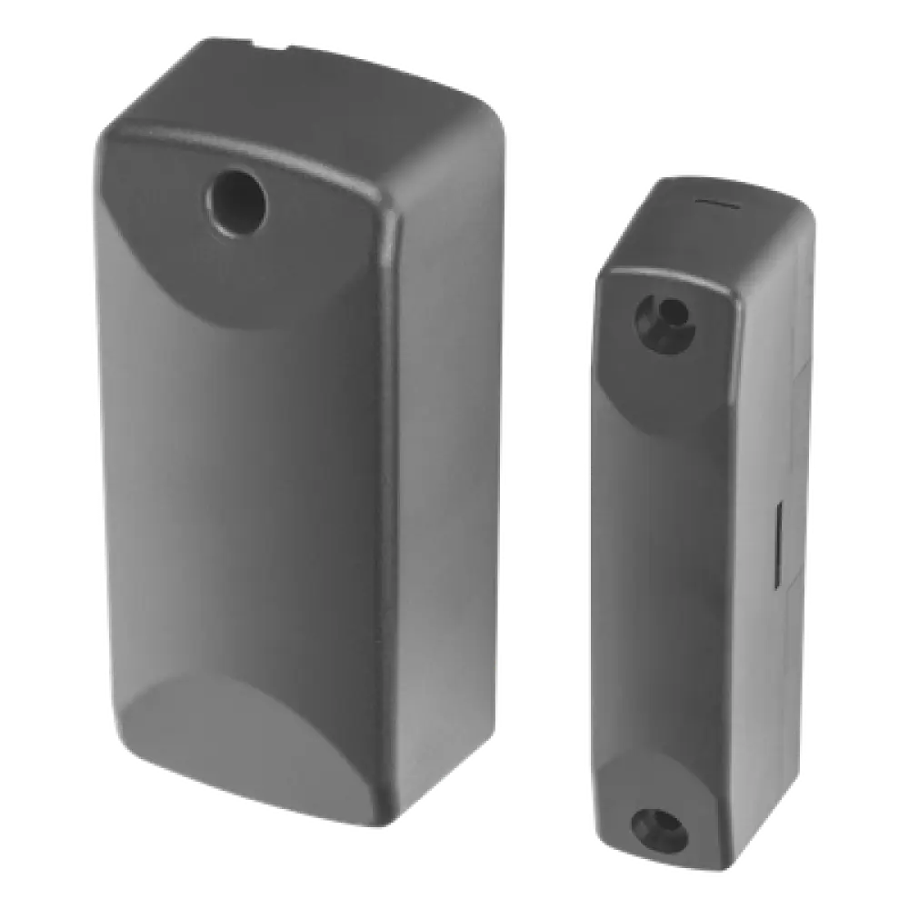 Sensor Magnético Inalámbrico para Exterior / IP56 / Gap 7.5 cm / Entrada Auxiliar NC/C/NO / -40°C a 60°C / Batería 10 Años / 345 MHz