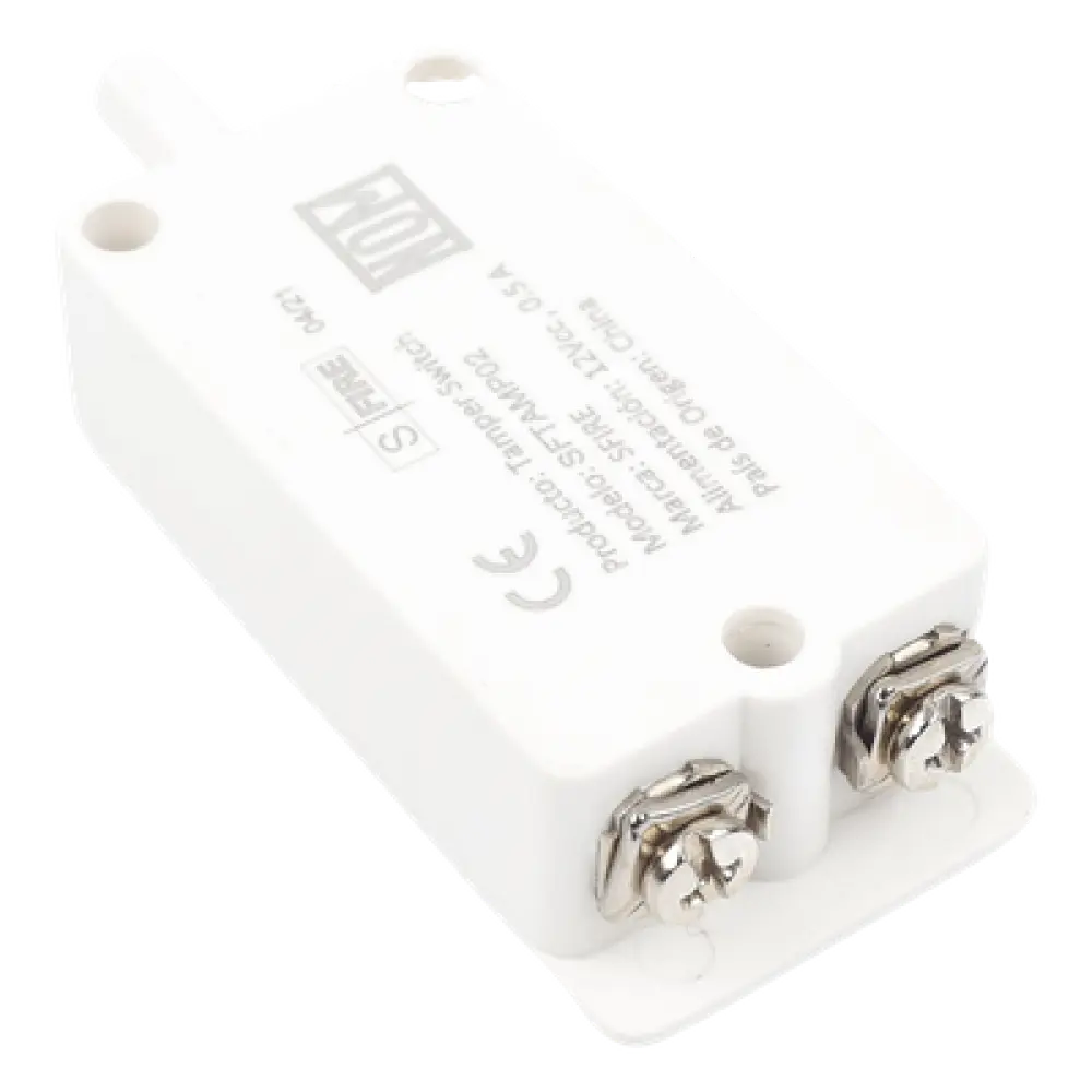 Tamper Switch / Contactos de Plata / 0.150 Ω Máx / 12 VDC / 0.5 A / Certificación UL y CE