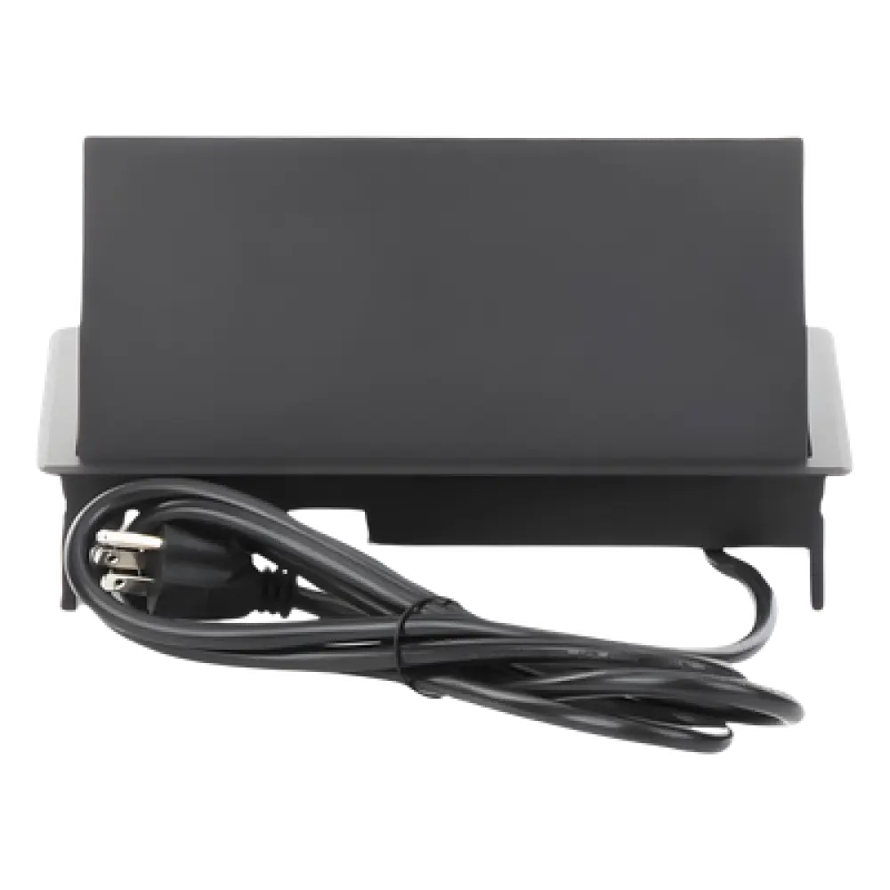 Caja Hub de Escritorio / 2 Contactos Universales / HDMI + RJ45 Cat6 / 2 USB Carga / Cable 1.80 m (5.9 ft) / IP20