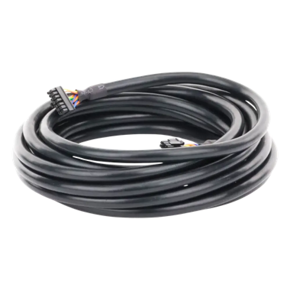 Cable de Interconexión para Torniquetes / Conexión Central a Múltiples Carriles / Longitud 7.5 m (24.6 ft) / Terminación Jack / Uso Rudo