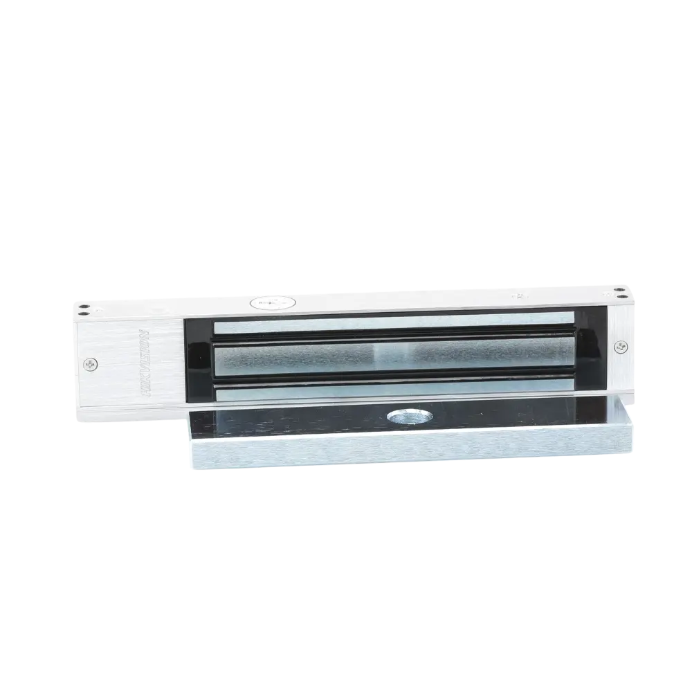 Chapa Magnética de 617 Lbs (280 Kg) / Montaje en Puerta Normal o de Vidrio / Certificado CE / Uso en Interior / Indicador LED / Magnetismo Anti-residual