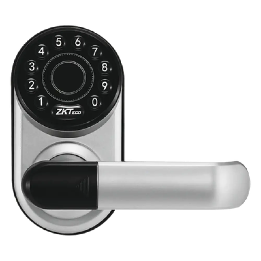 Cerradura Inteligente / Bluetooth 5.0 / Teclado Digital / 100 Usuarios / Semi-Exterior -20°C a 55°C / Control por Voz
