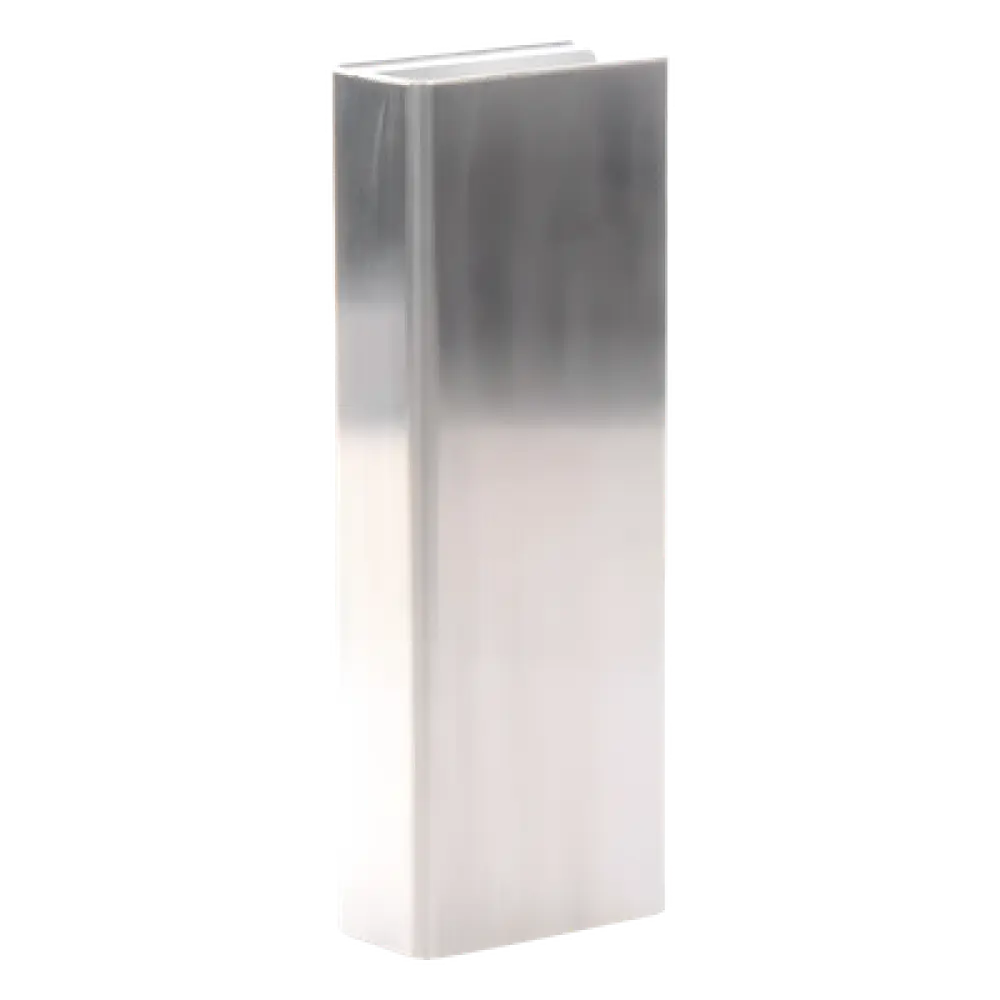 Bracket de Montaje Tipo U / Puertas de Vidrio 3/4" (19.1 mm) / Chapas Magnéticas 600 a 1200 lbs / Ajuste por Opresores / Aluminio Anodizado