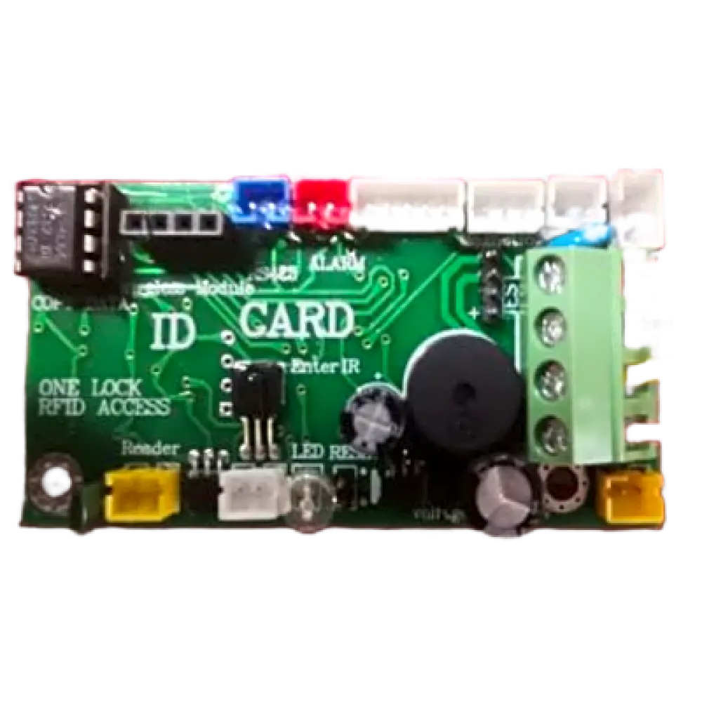 Tarjeta Electrónica de Refacción / 12 VCD @ 1.5 A / Aluminio, Cobre y Plástico / 0.010 kg / Control de Acceso