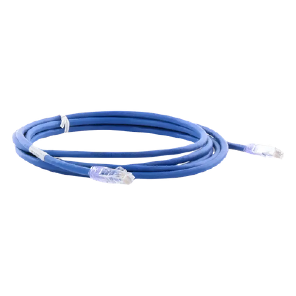 Cable de Parcheo UTP / Cat 6 / Clase E / 3 m (9.84 ft) / 24 AWG / T568B / Azul