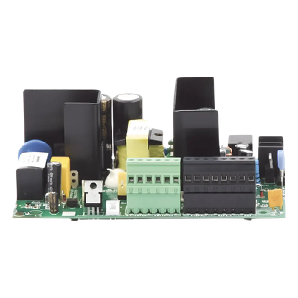Fuente de Poder con Cargador de Batería de Respaldo / Salida 12.5 VCC 4 A / Entrada 102-132 VCA / Batería 12 V 7 Ah / UL-294 / CE
