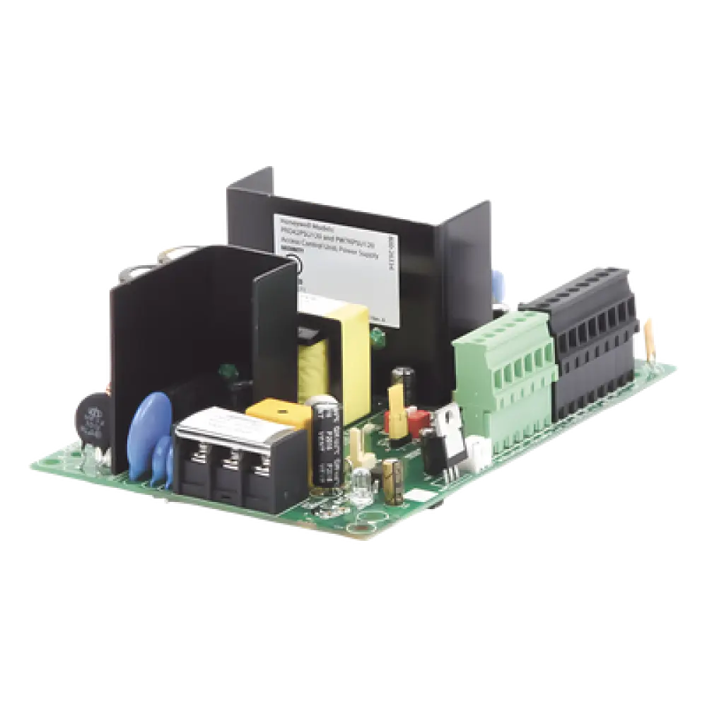 Fuente de Poder con Cargador de Batería de Respaldo / Salida 12.5 VCC 4 A / Entrada 102-132 VCA / Batería 12 V 7 Ah / UL-294 / CE