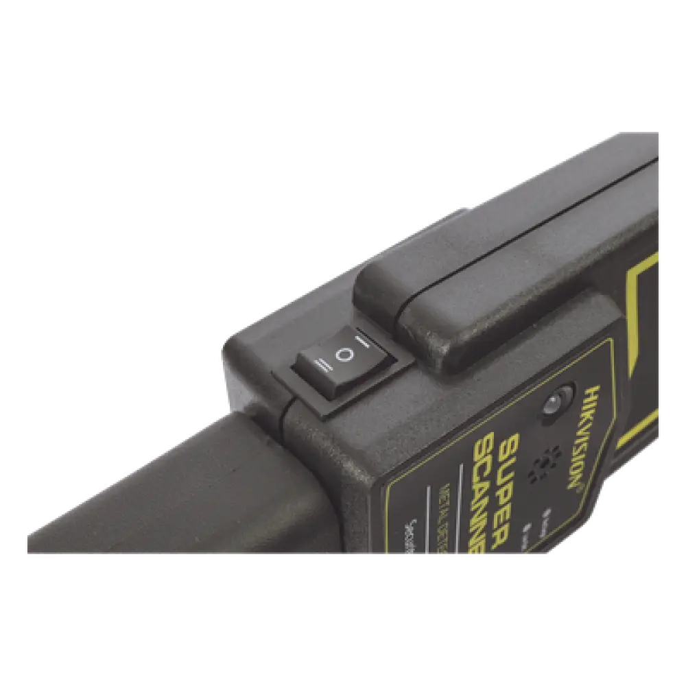 Detector de Metales Portátil / Sensibilidad Ajustable / Alarma Audible y Vibración / Resistente a Caídas 90 cm (2.95 ft) / Batería 9V Incluida
