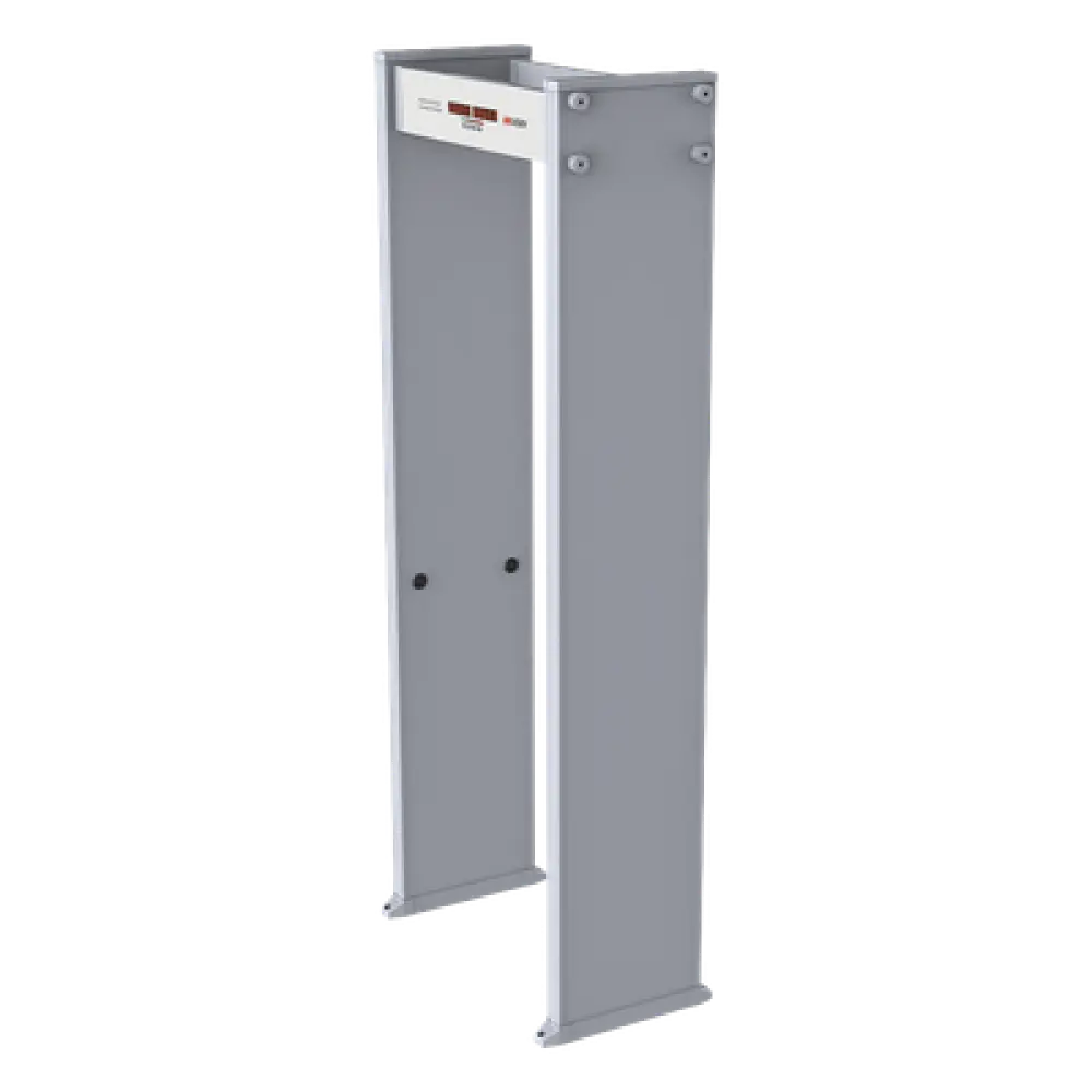 Arco Detector de Metales / 6 Zonas / Precisión 25 mm / 255 Niveles Sensibilidad / Conteo IR / LED / IP41