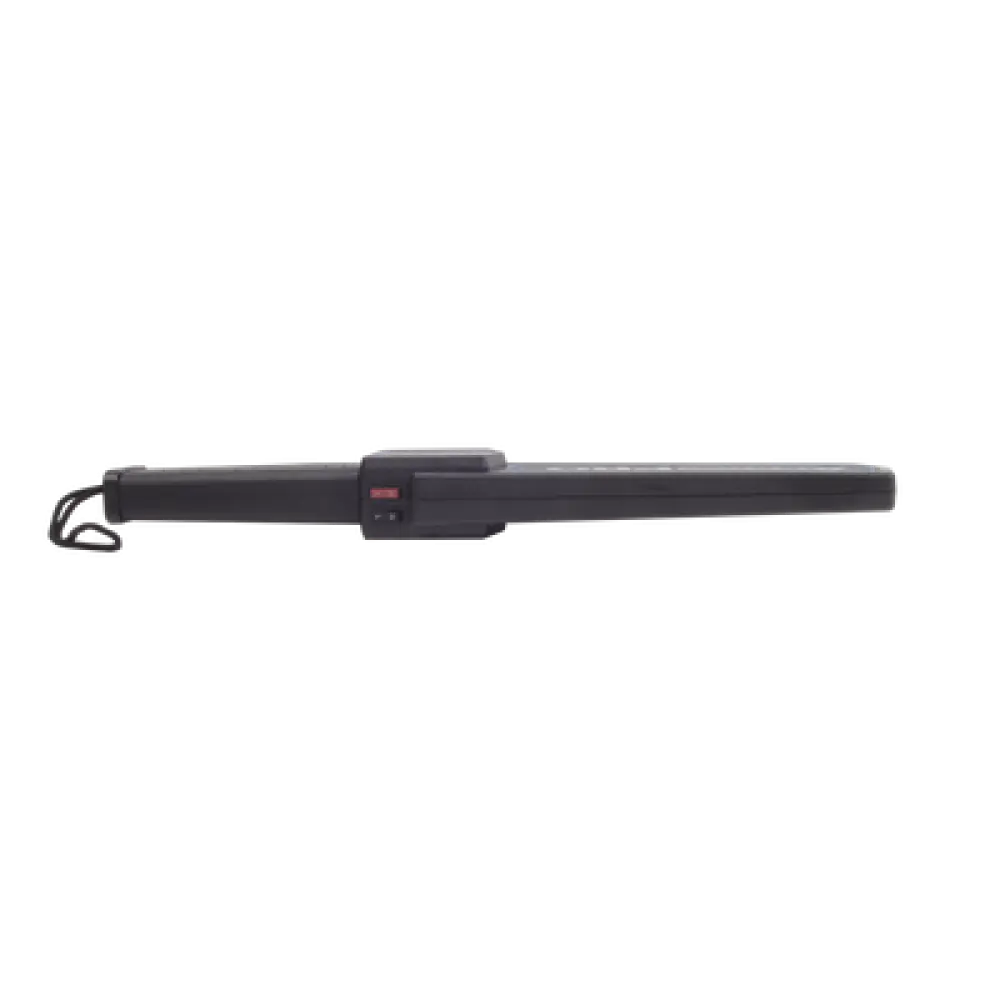 Detector de Metales Portátil / Sensibilidad Alta/Baja / Alarma 75 dB / IP31 / Ahorro de Energía / 410 x 85 x 45 mm
