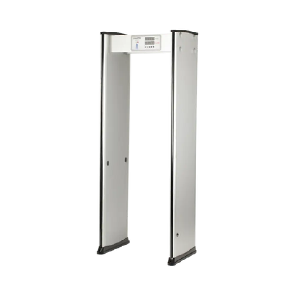 Arco Detector de Metales / 6 Zonas Independientes / 2000 Niveles de Sensibilidad / Contador 99,999 / Interior / −25 °C a 55 °C