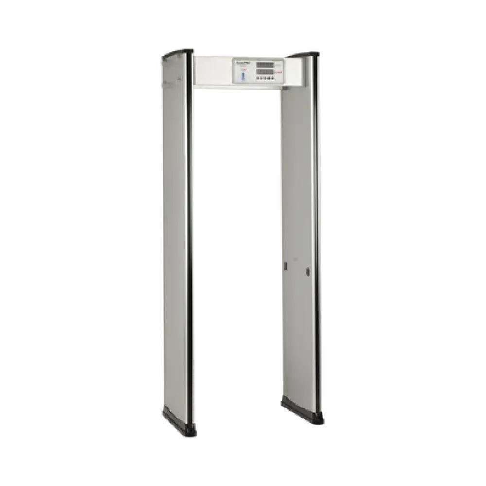 Arco Detector de Metales / 6 Zonas Independientes / 2000 Niveles de Sensibilidad / Contador 99,999 / Interior / −25 °C a 55 °C
