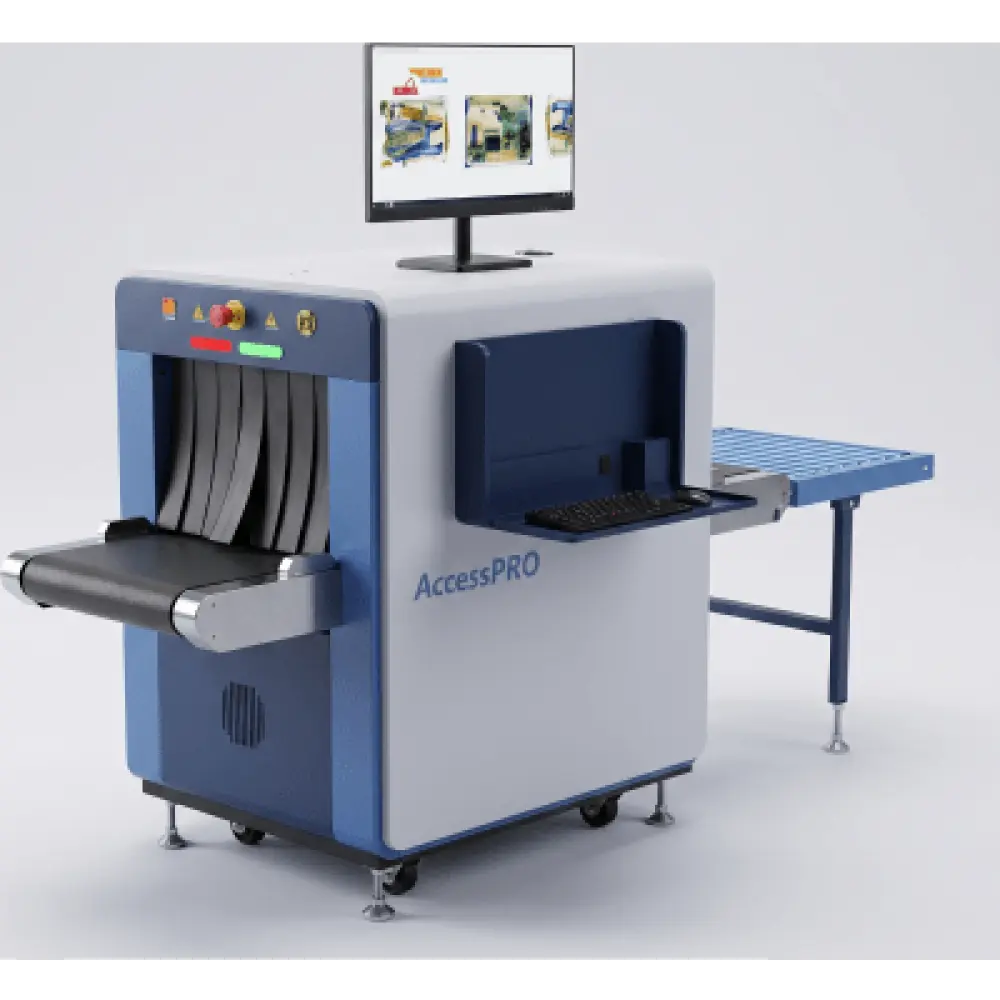 Sistema de Inspección por Rayos X / Túnel 50x30 cm (20x12 pulgadas) / Detección de Explosivos y Materiales Orgánicos / Monitor LCD 21.5" / Zoom 32x / Memoria 100,000 Imágenes / Capacitación Incluida