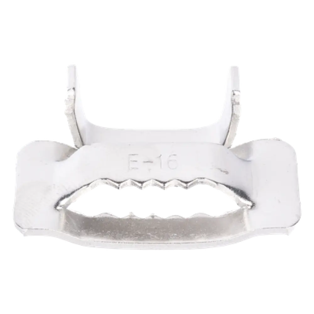 Hebillas de Acero Inoxidable / 16 mm / Para Fleje 5/8 / Paquete 100 pz