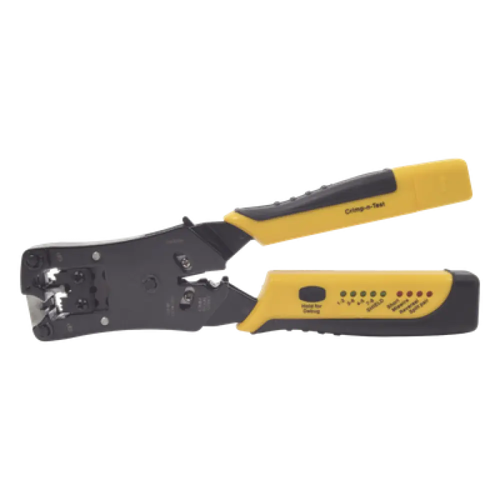 Pinza Pelacables/ Probador UTP-STP/ Cat 3-5-6/ RJ45-RJ11-RJ22/ 0.38 x 0.95 pies