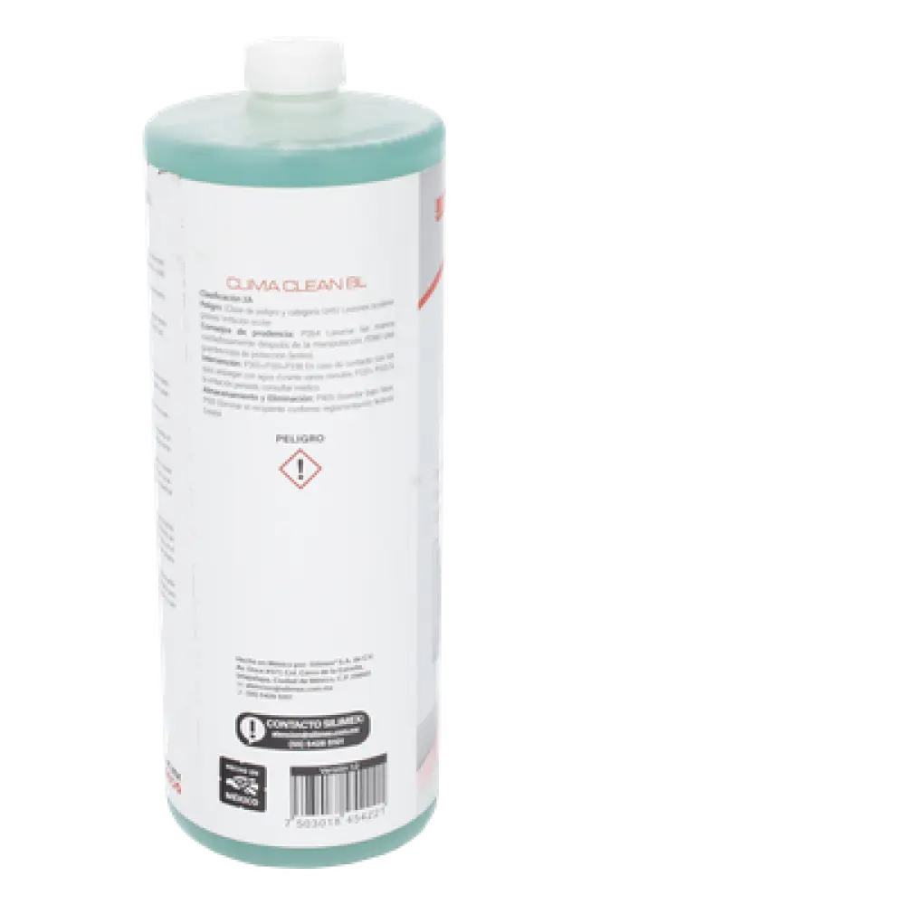 Limpiador de Serpentines para Minisplits / Base Acuosa / 1 Litro / No Inflamable / Uso Profesional