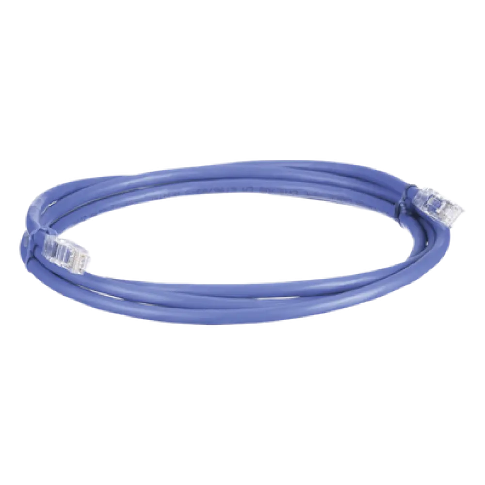 Cable de Parcheo UTP / Cat6A / 24 AWG / CM / 1.52 m (5 pies) / Azul