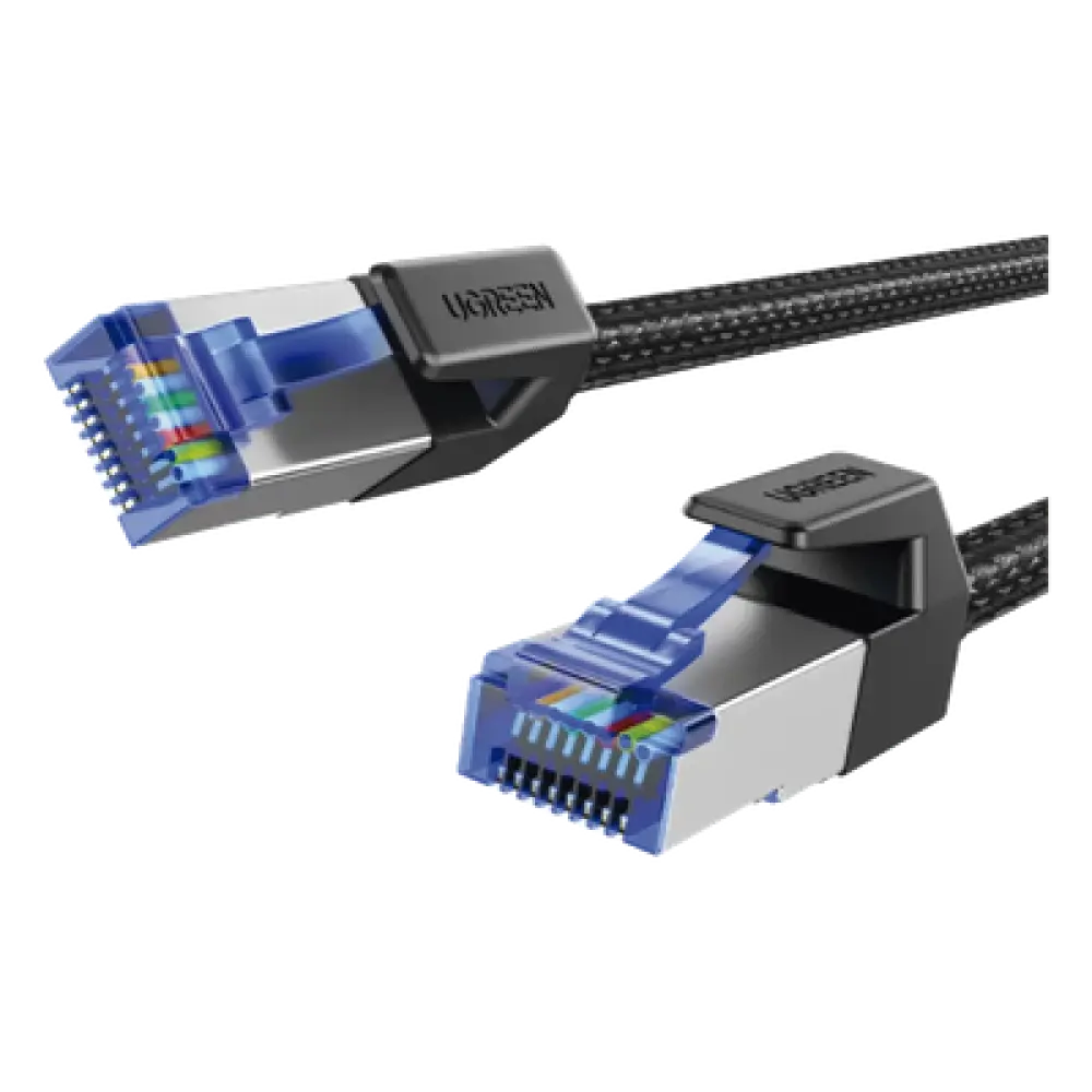 Cable Ethernet Cat8 / F/FTP / 40 Gbps / 2000 MHz / 2 m (6.56 ft) / Nylon Trenzado