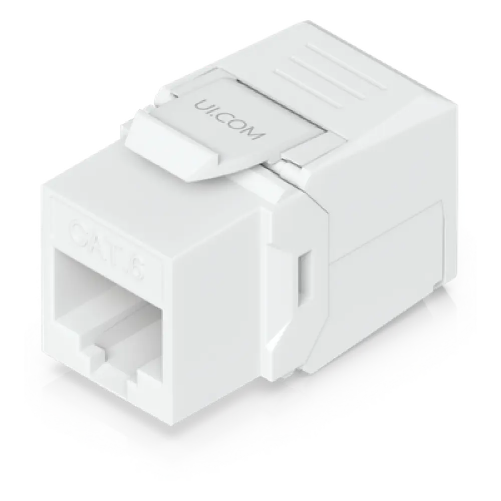 Keystone Jack / Cat6 / Terminación IDC / Snap-In / 12 Piezas
