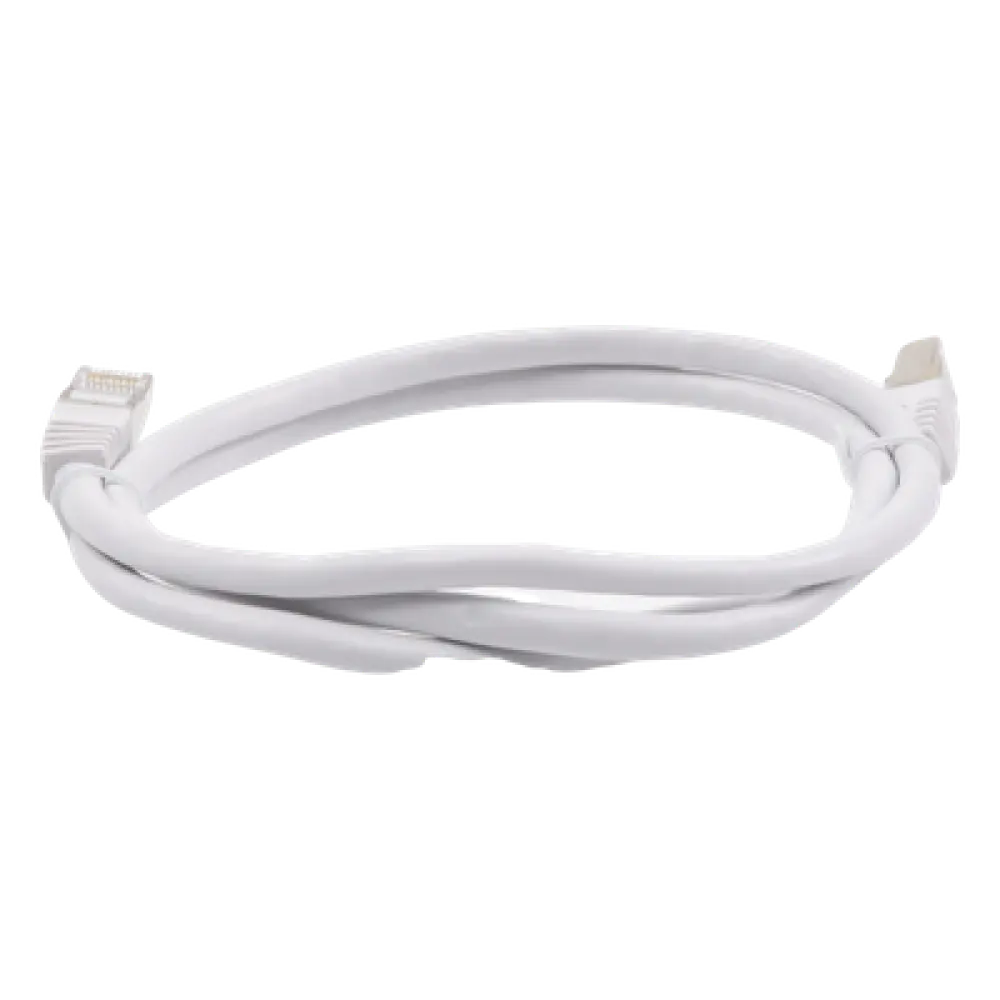 Patch Cord / Cat6A Blindado / 10G / 1.0 m (3.28 ft) / 500 MHz / AWG 27 / Blanco