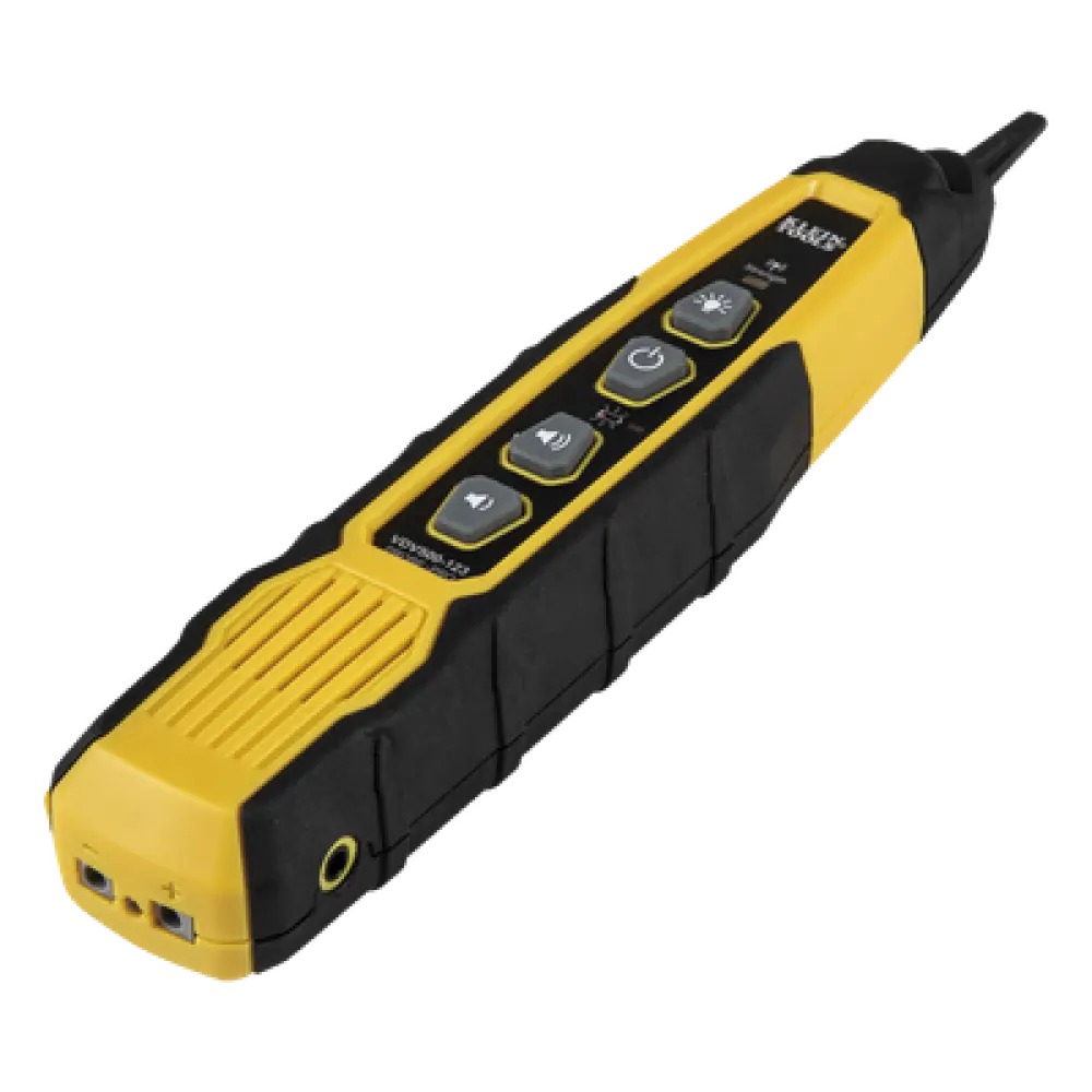 Sonda para trazado de cables / Punta conductora reemplazable / LED integrado / Conector 3.5 mm / Bloque de terminales / Apagado automático