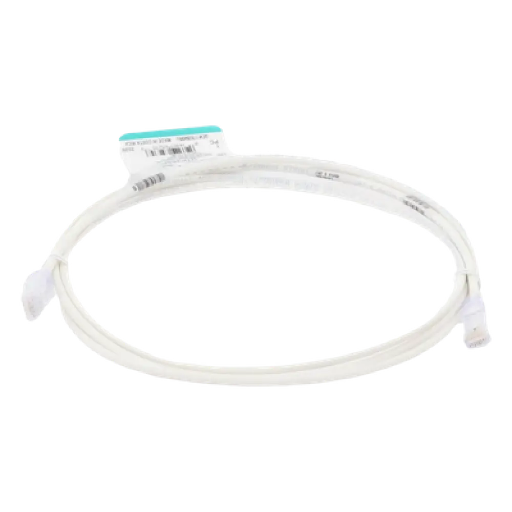 Cable de Parcheo / Cat6 / UTP 28AWG / Diámetro Reducido 3.8 mm / 2.13 m (7 ft) / Doble Clasificación CM/LSZH / Blanco Mate