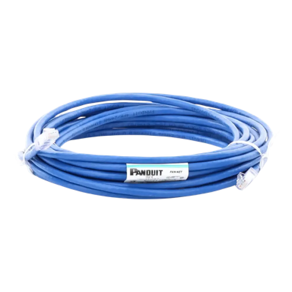 Cable de Parcheo UTP Cat6 / 24 AWG / CM / 10 m (32.81 ft) / Azul