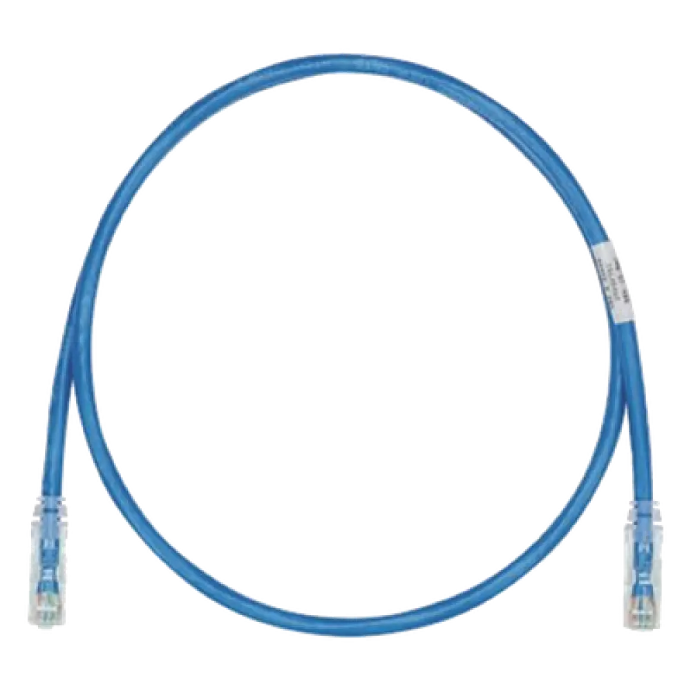 Cable de Parcheo UTP Cat6 / 24 AWG / CM / 10 m (32.81 ft) / Azul
