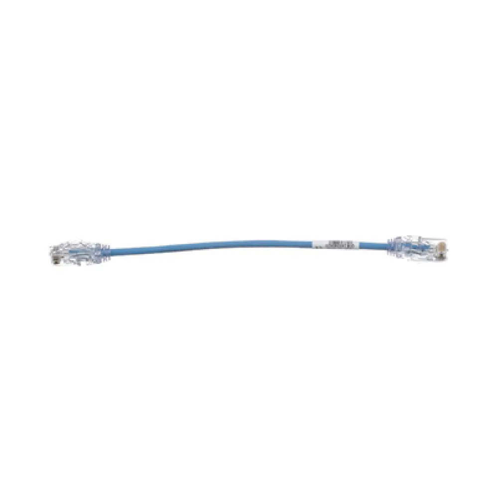 Cable de Parcheo UTP / Cat6 / 28AWG Diámetro Reducido / 20.2 cm (0.66 ft) / Azul