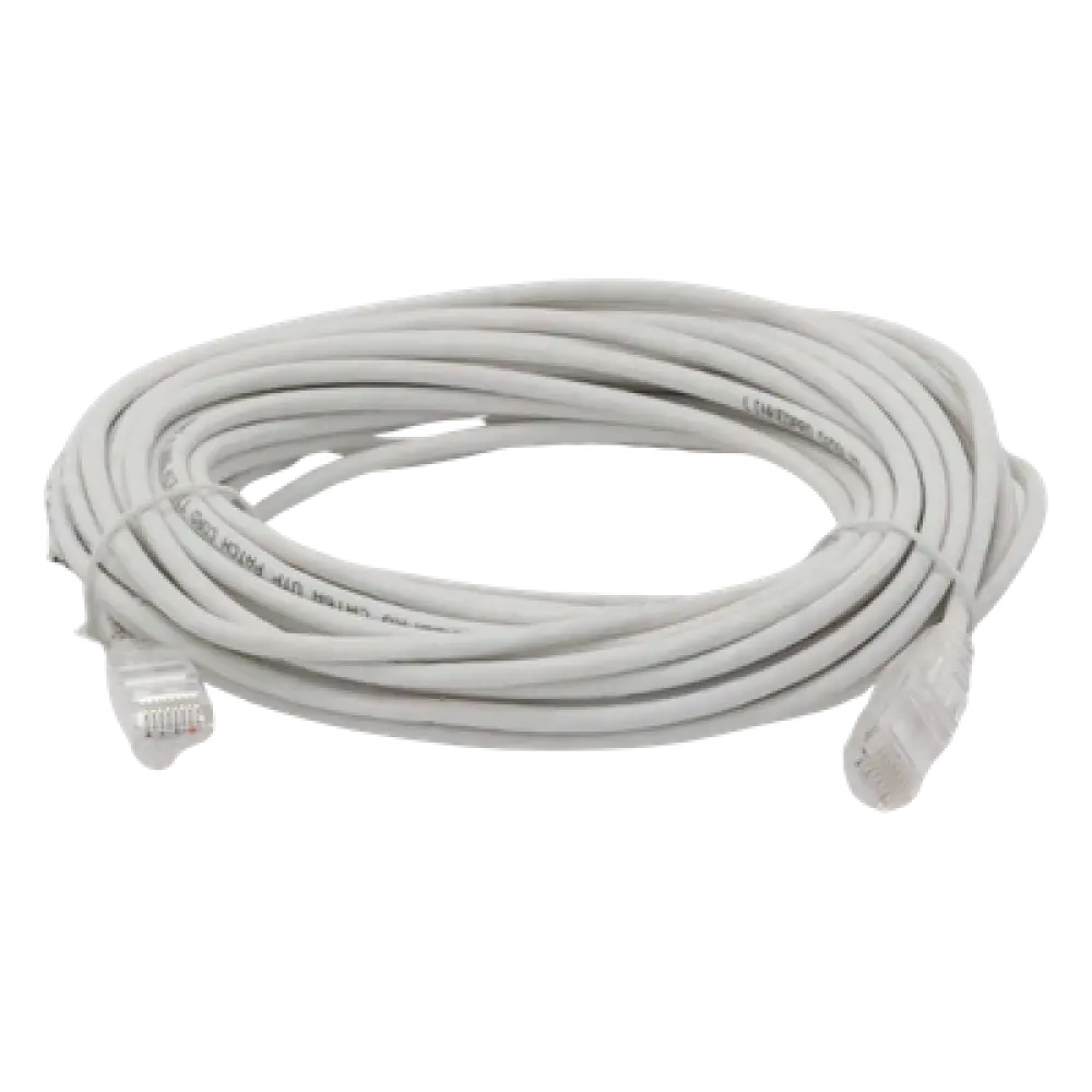 Cable de Parcheo Slim UTP Cat6A / 1 Metro (3.28 Pies) / 28 AWG / Blanco / RJ45