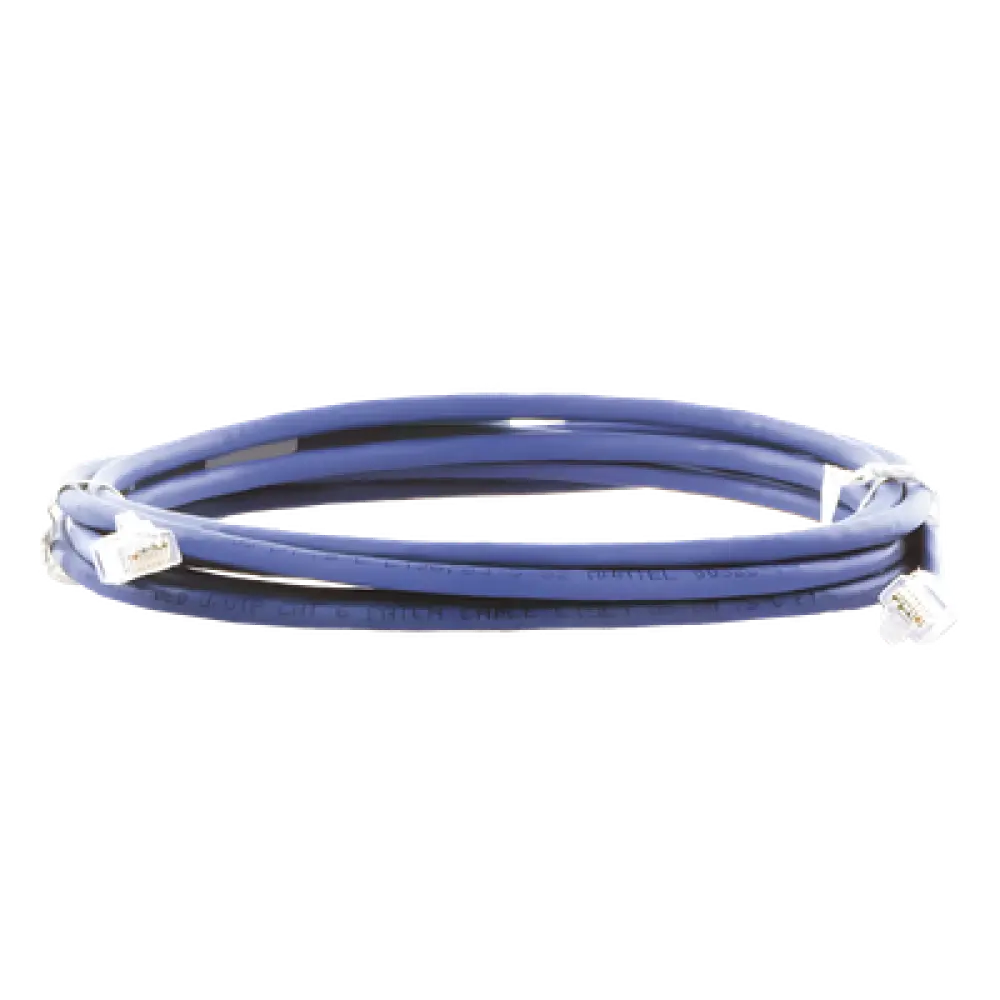 Cable de Parcheo UTP Cat6 / 24 AWG / CM / 3.05 m (10 ft) / Conectores Chapados en Oro