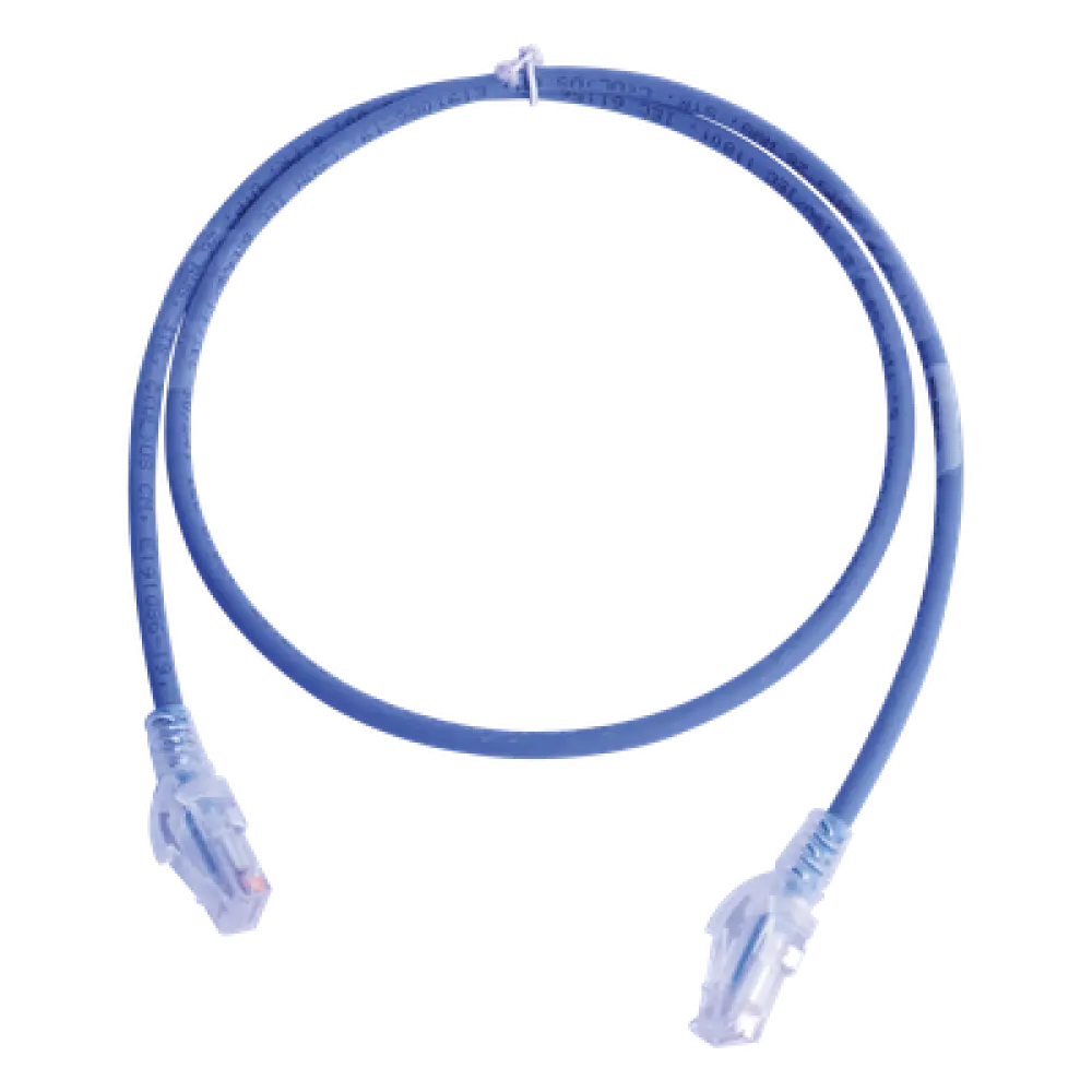Patch Cord / Cat6 UTP / CM/LS0H / 0.91m (3 Pies) / Azul / Bulk