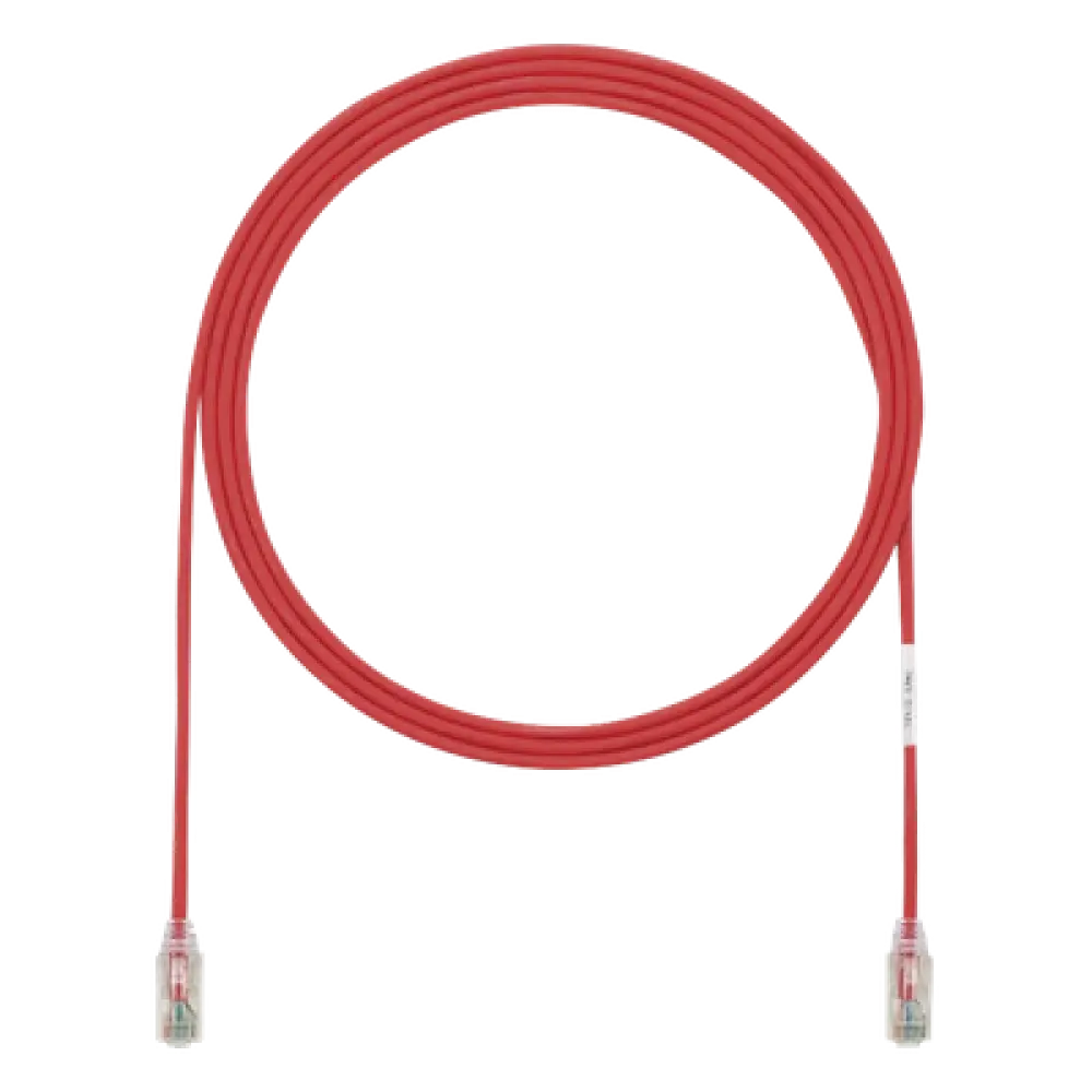 Cable de Parcheo / Cat6 / UTP / 28AWG / 0.91 m (3 ft) / Doble Certificación CM/LSZH / Rojo