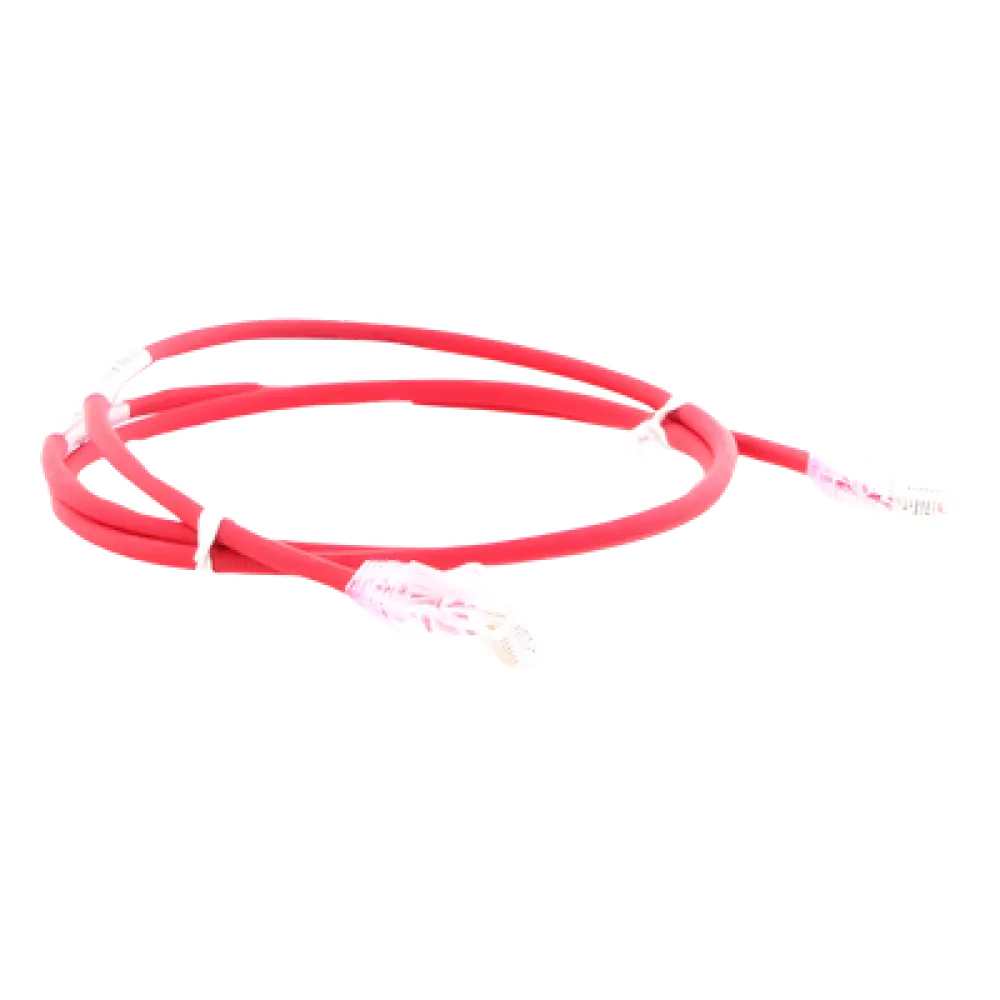 Cable de Parcheo / Cat6 / UTP / 28AWG / 0.91 m (3 ft) / Doble Certificación CM/LSZH / Rojo