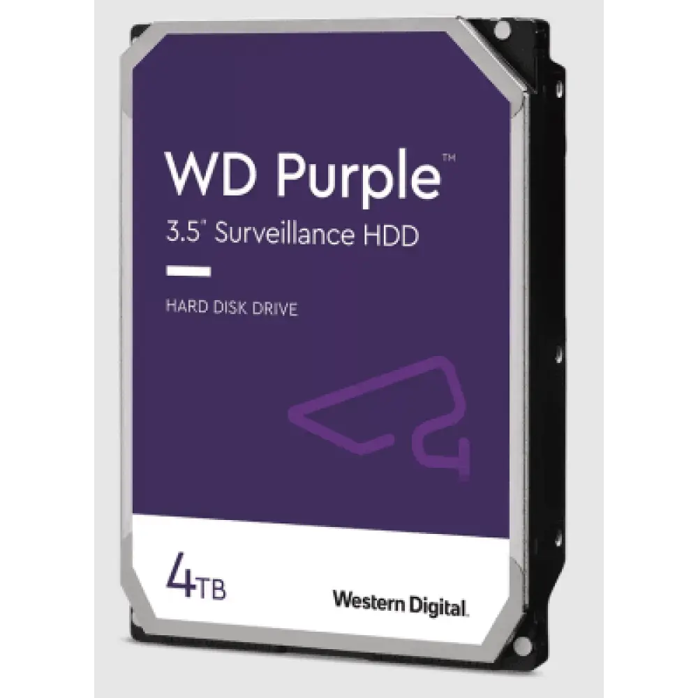 Disco Duro Surveillance / 4 TB / SATA 6 Gb/s / 3.5" / AllFrame / 180 TB Workload Anual / 64 Cámaras HD / 16 Bays