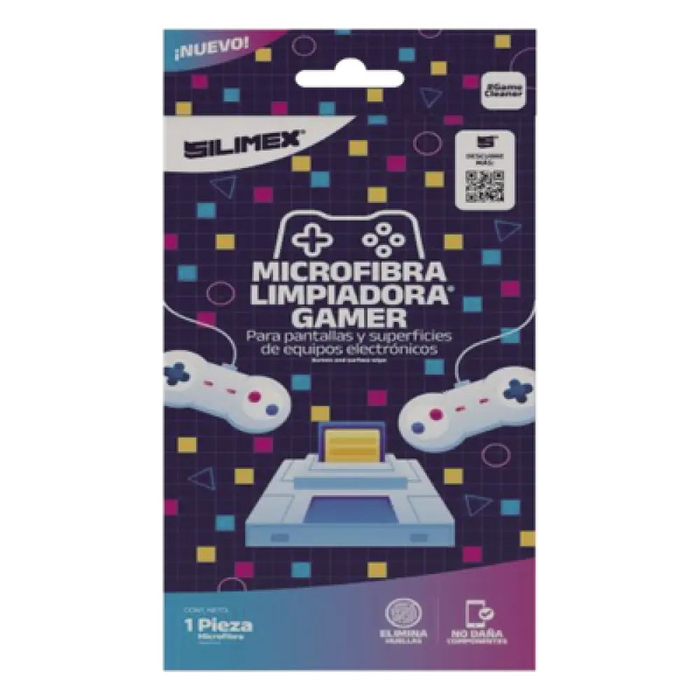 Paño de Microfibra / 30x30 cm / Sin Pelusas / Lavable / Gaming y Electrónica