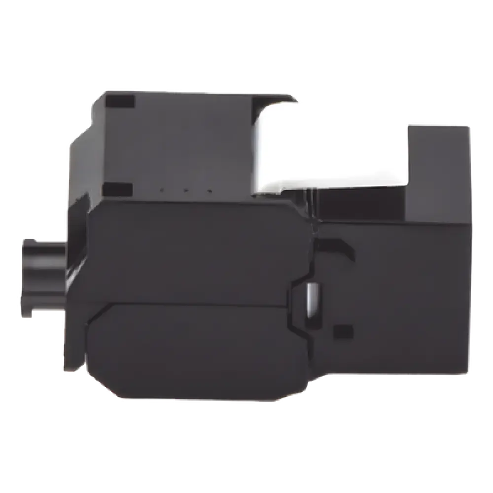 Módulo Jack Keystone / Cat6A / Toolless / Terminación 180° / RJ45 / Sin Blindaje / 1 Puerto